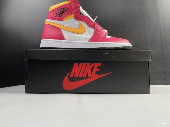 Rep MAX 1 Fusion Jordan 555088-603 Air High OGLight Red 0705